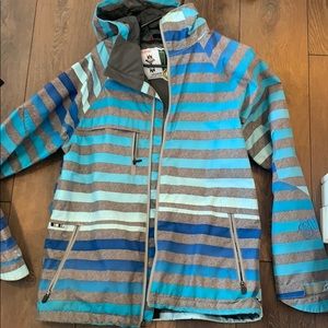 Small Burton snowboarding jacket